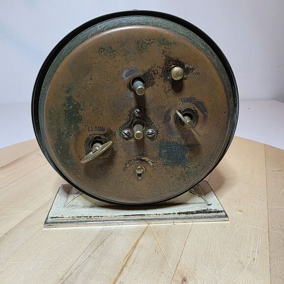 Vintage Westclox Big Ben "Chime Alarm" Manual Wind clock Working Made In U.S.A - Picture 4 of 10